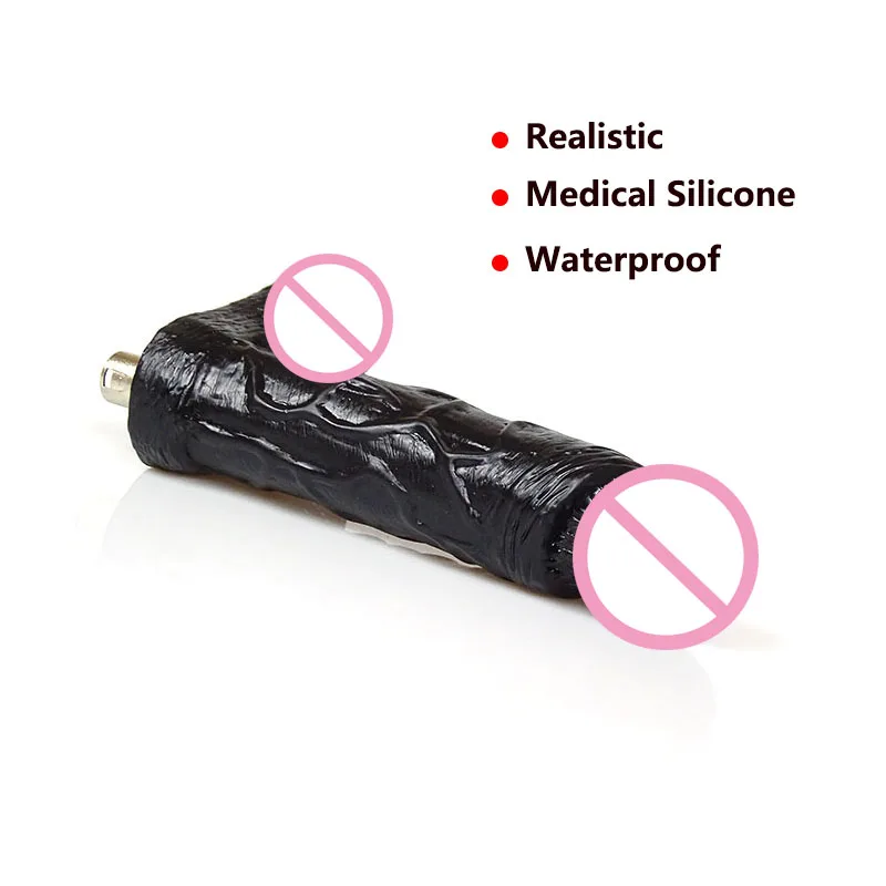 Zachte En Flexibele Siliconen Dildo 'S Seksspeeltjes Voor Vrouwen Plezier Seks Masturbatie Machine Penis Bijlagen Met 3xlr Connector