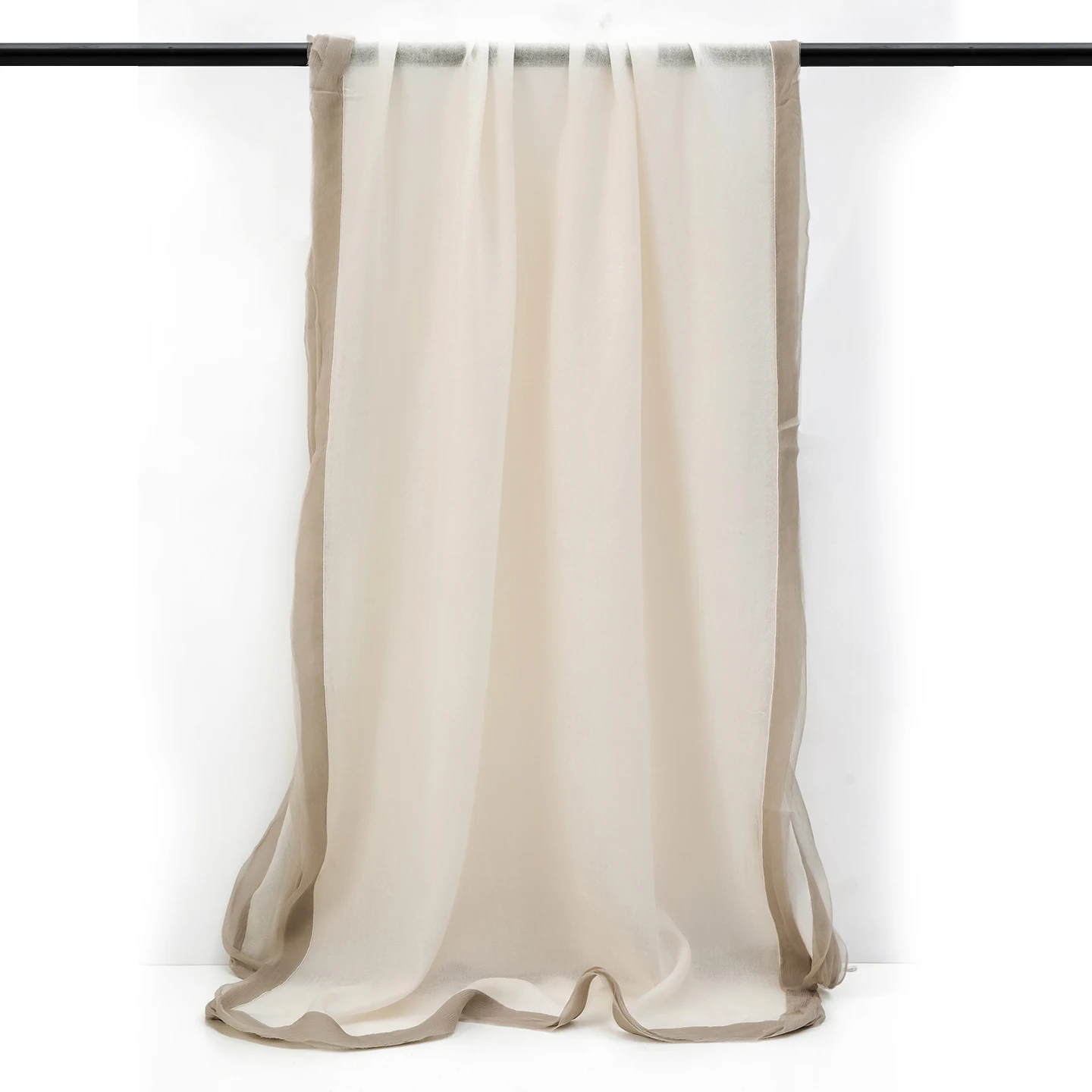 

Cashmere shawl, women's ultra-thin water-soluble silk scarf, mulberry silk pure silk border ring, cashmere wrap scarf