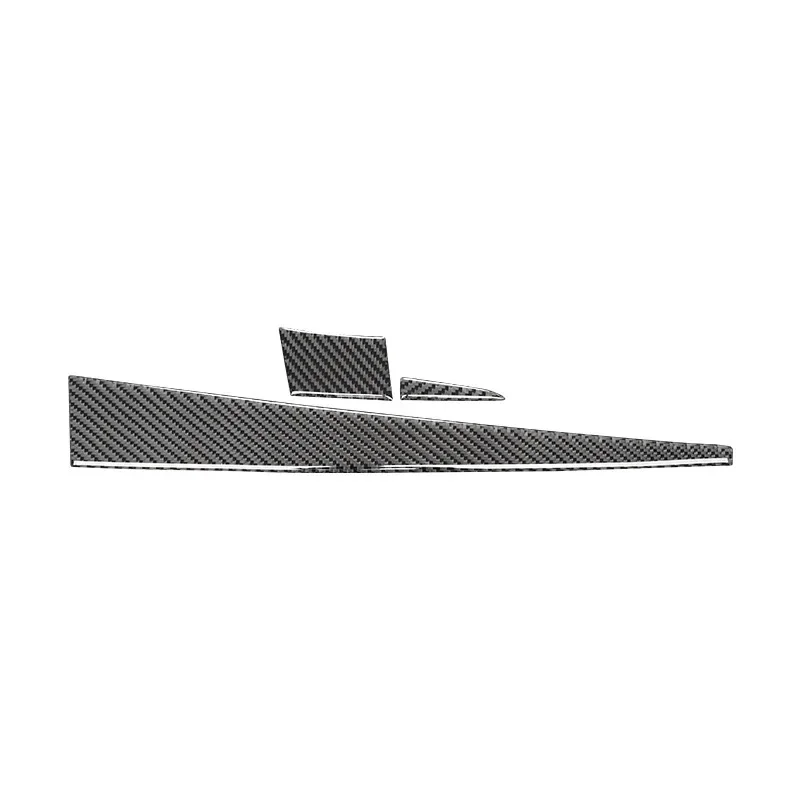 Car Storage Sticker Strips Glove Box Trim Cover Carbon Fiber For Mitsubishi Lancer EVO X MR 2008-2015 Auto Car Accessories 4