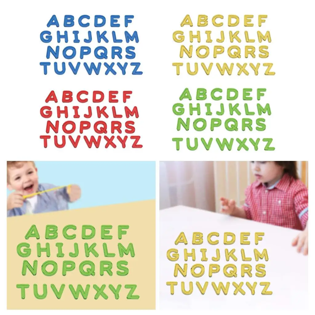 Plastic ABC Alphabet Letter Pre- Early Learning Educational Developmental Teaching Aids Party Sensory Toys Birthday Gift
