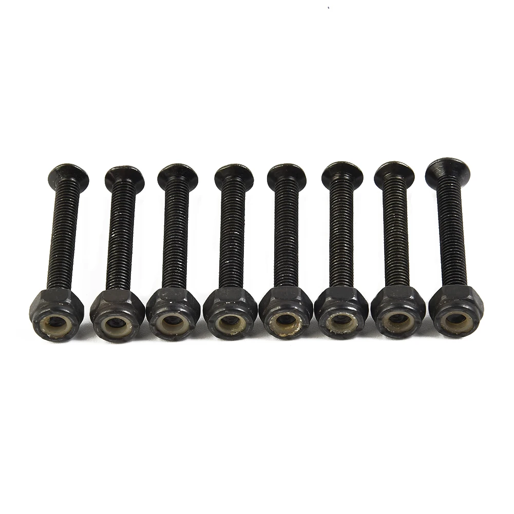 High Gasket Bolts Set Longboard Bolts Brand Double For Skateboard Gasket Quality Riser +40mm Bolts Rocker 10mm