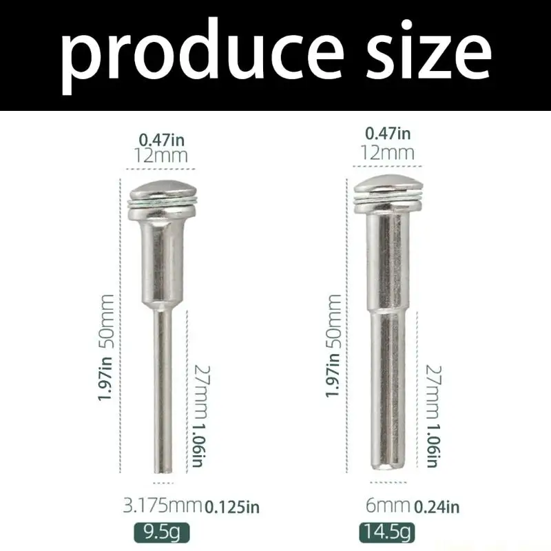 A2BE High Speed Steel Sawing Blade Mandrel Adapter Converts Drill To Cutter 3.2mm 6mm