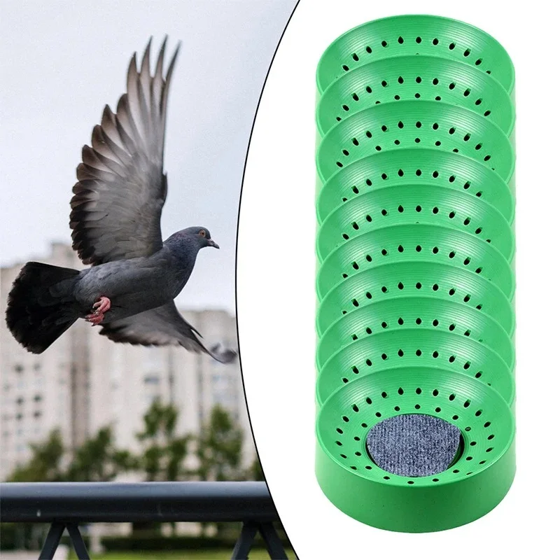 Nido de huevo para incubar pájaros, jaula de plástico antirollover para palomas y loros, con orificios de ventilación, accesorios duraderos, 1 unidad