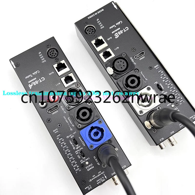 Imagem -04 - Hdmi Automatic Audio Side Line Tester Tester Linha Multifuncional Separado Linha de Sinal Xlr Ct88 16 Tipos