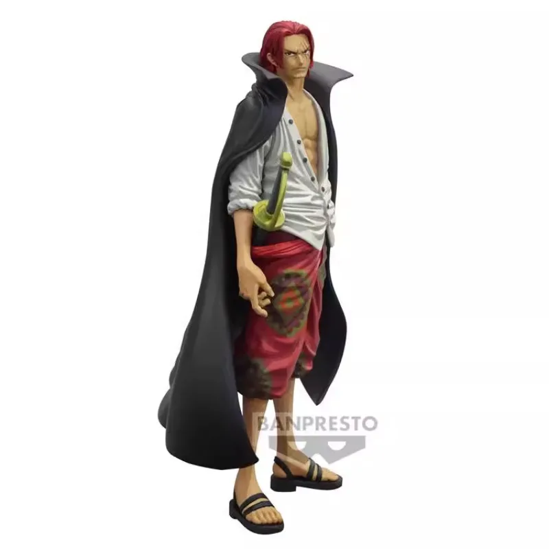 Bandai Original Banpresto Anime ONE PIECE Film Red KOA Shanks Action Figures Collection Model Toys