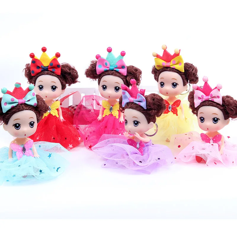 12CM Doll Dreamy Mini Cute Charm Little Kelly Trendy Toy for Girls Dress Up Dollhouse Makeup DIY Toys Set Perfect Gift for Kids