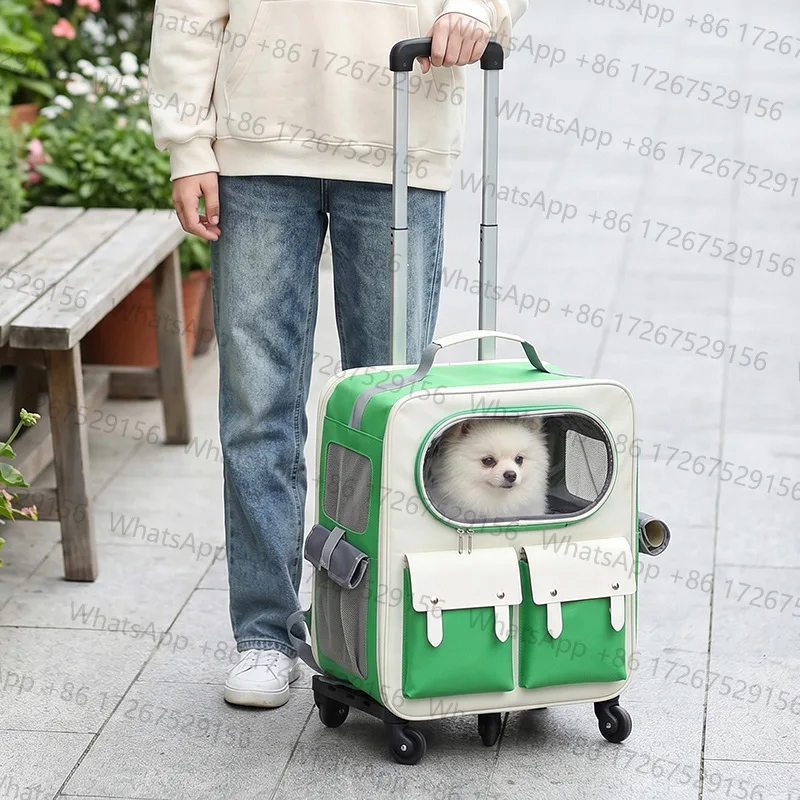 Applicable toTravel suitcase for pets; ideal for taking cats and dogs on the go; can also be used as a standalone backpack