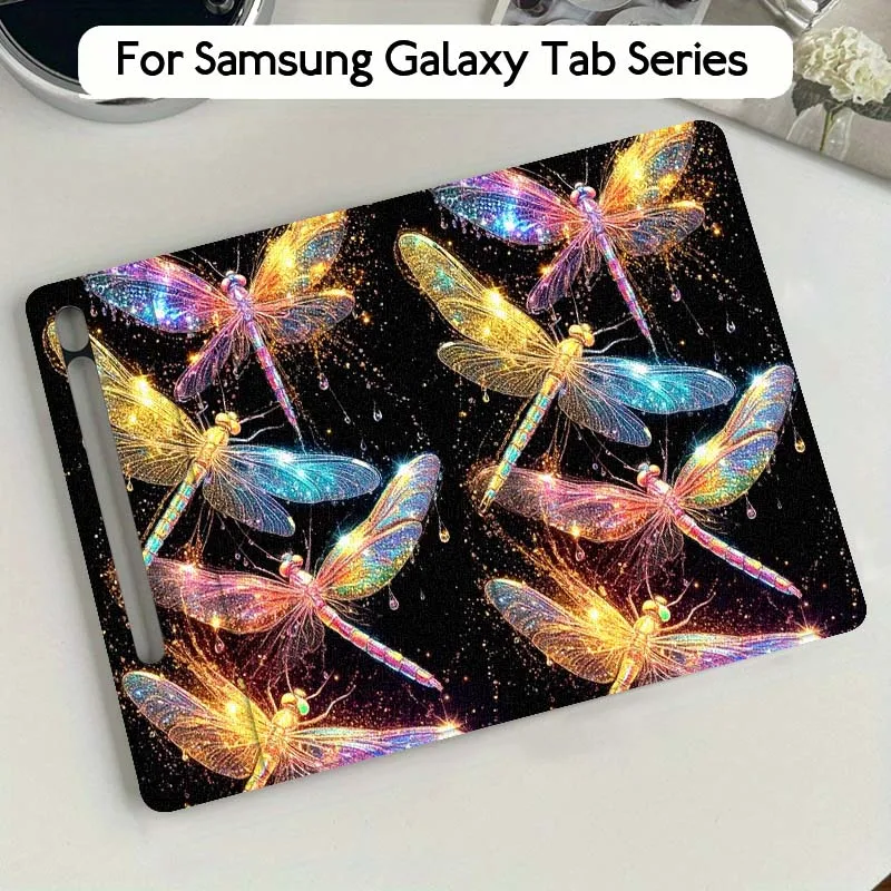

Чехол для планшета с рисунком стрекозы для Samsung Galaxy Tab S7 S8 S9 S10 FE Plus Lite 11, 12,4 13,1 дюйма