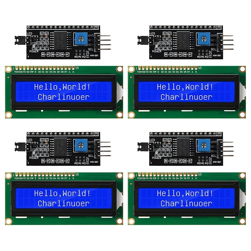 Iic/I2c/Twi Lcd Seriële Interface Adapter En Lcd Module Display Backlight Compatibel Met Voor Arduino R3 Mega2560