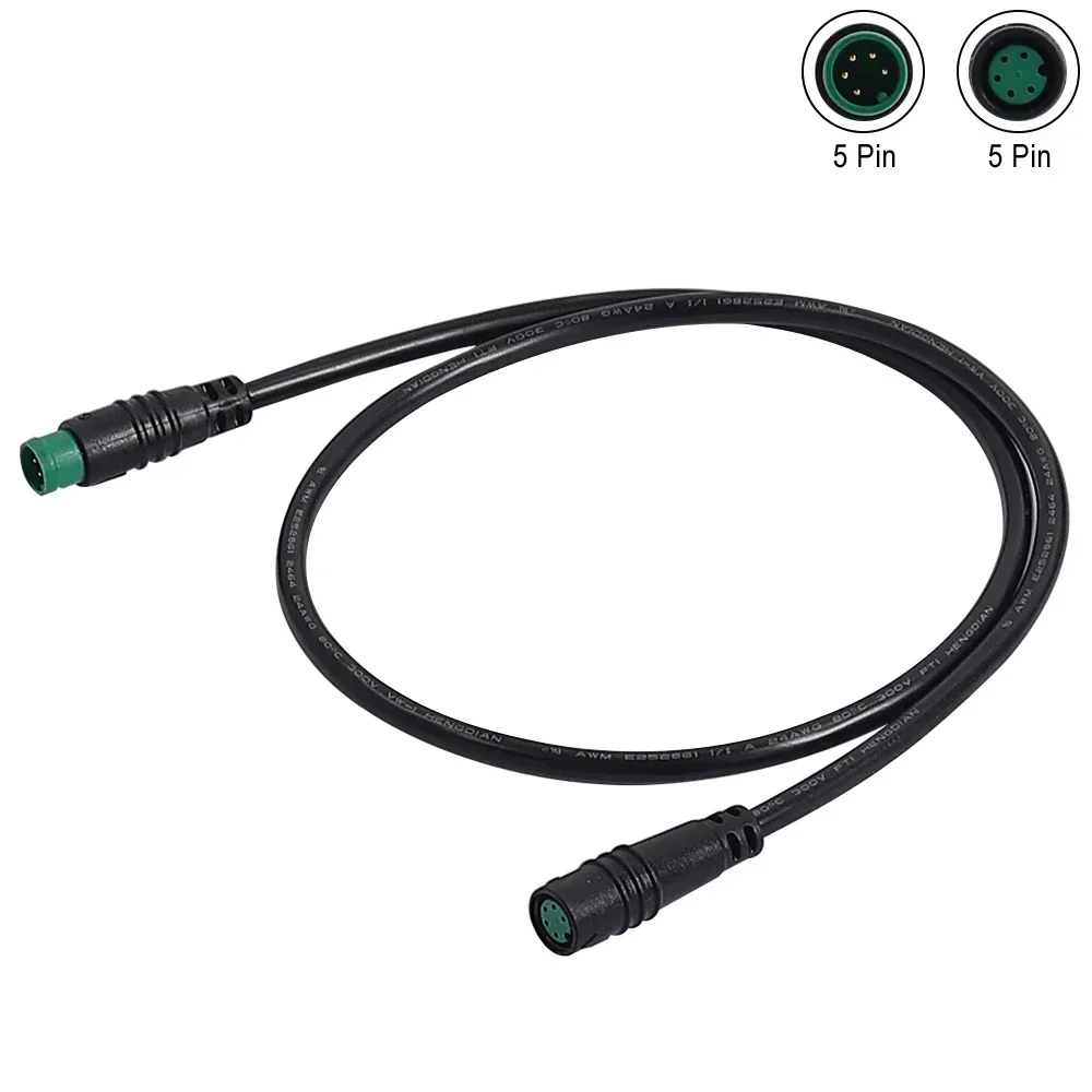 M/F Verlängerungskabel 5Pin Stecker auf Buchse Wasserdichtes Mittelmotorkabel für Bafang Display Stecker auf Stecker Kabel Elektrofahrrad – Detail 6