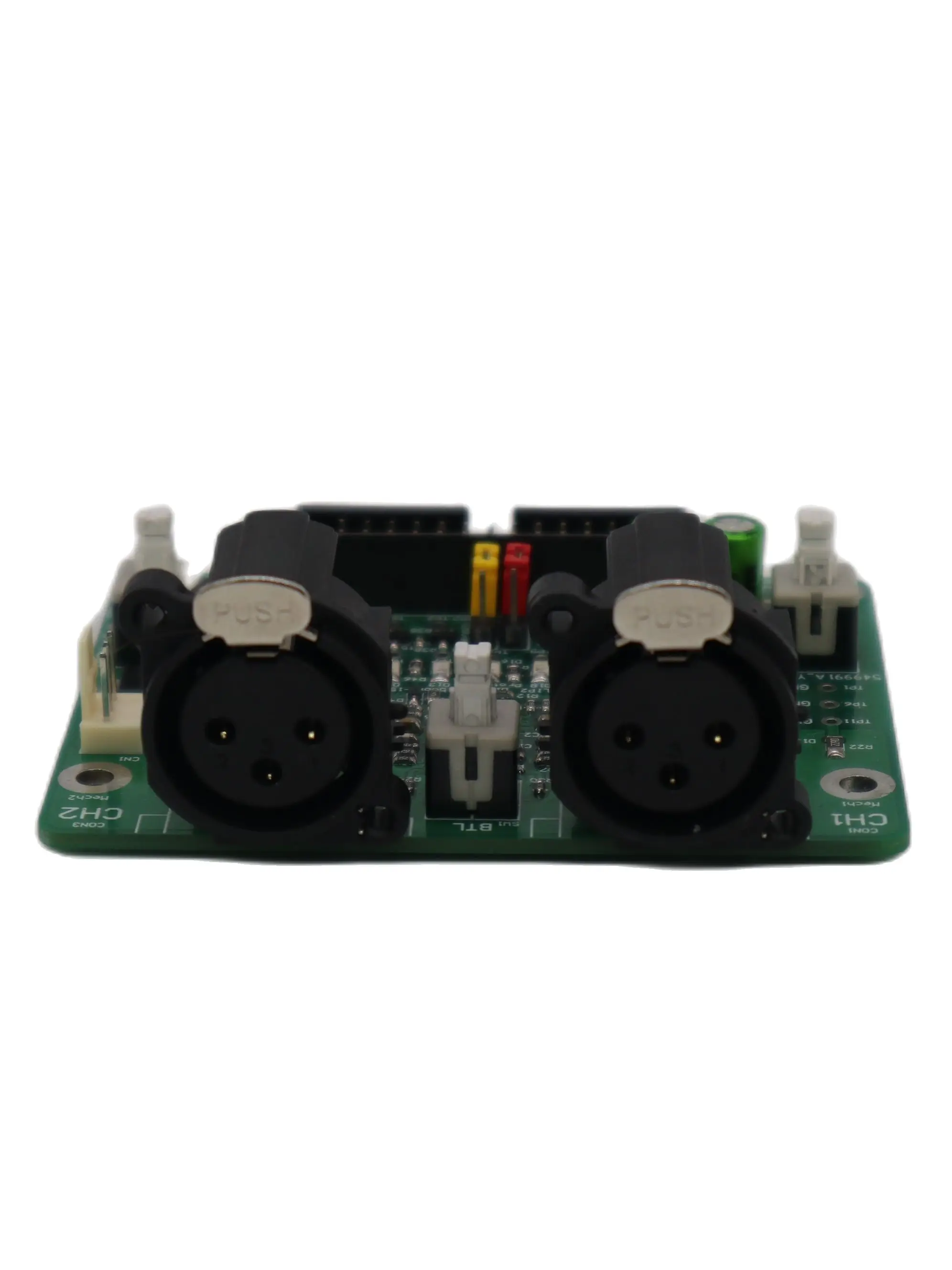 For s-pro2, u-pro2s, l-pro2s input test board package XLR input module Balance input io board