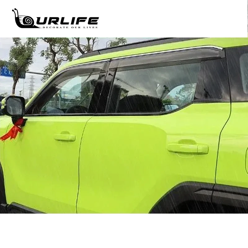 For Haval H3 2024 2025 Window Visor Awnings Shelters Vent Shades Sun Rain Deflector Guard Auto Accessories