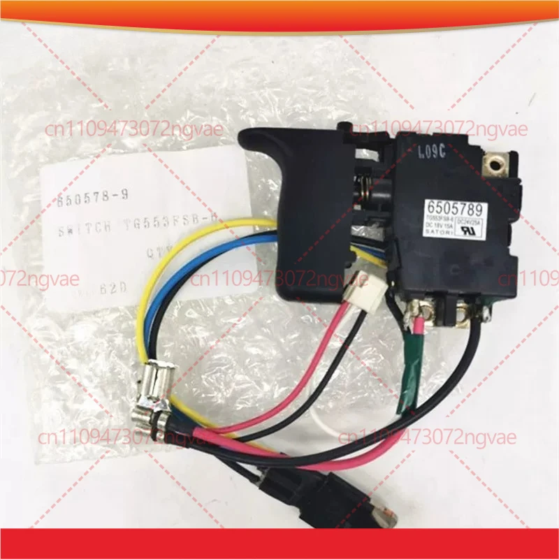 For Makita switch BHR162D HR162D DHR162Z DHR162 DHR202 Power Tool Accessories 6505789