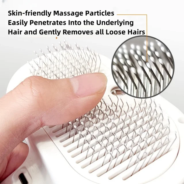 Pet Spray Grooming Comb Remove Floating Hair Fluffs Hair 1