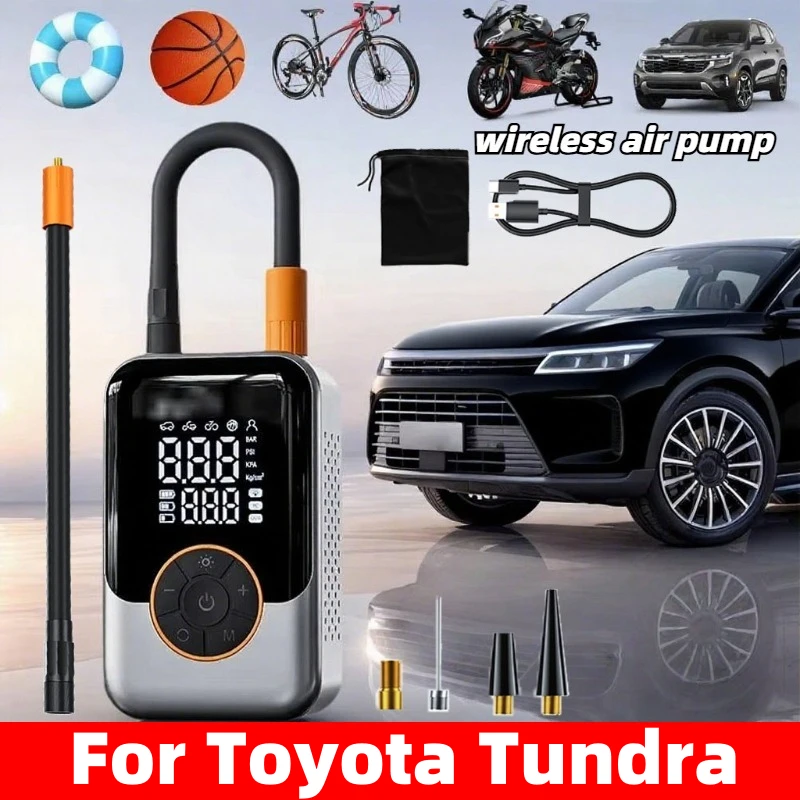 

For Toyota Tundra Car wireless air pump Car portable air pump Electric car tire high pressure air pump Inflatable treasure