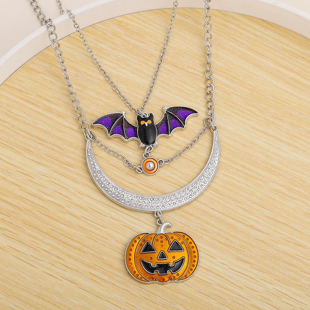 Cadılar Bayramı Temalı Katmanl - Layered Pendant Necklace Aesthetic incelemesi ve fiyatı