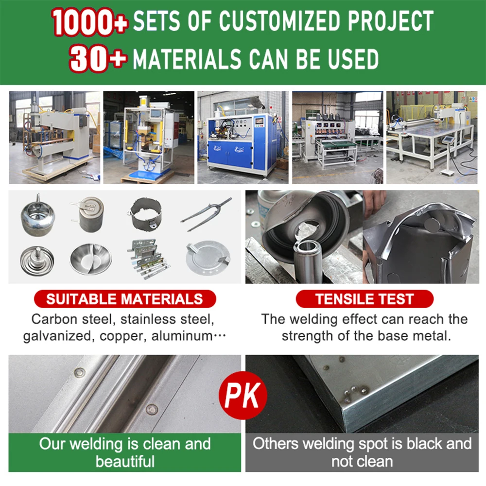 Machine de soudage par points multi-résistance, paquet complet, Machine de soudage par points à pédale