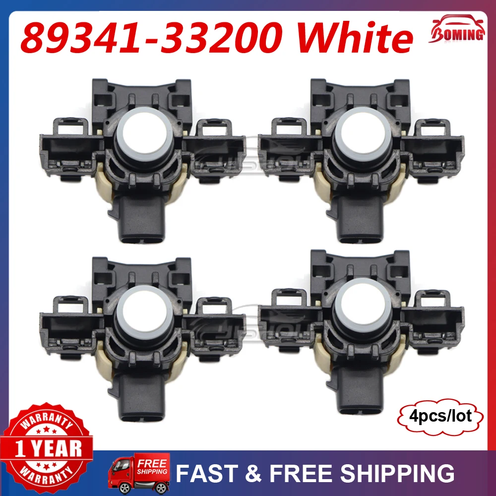 89341-33200-C0 NEW White Black PDC Parking Sensor For LEXUS CT200H ES300H ES350 2013-2017 1.8L 2.5L 3.5L 89341-33200 89341-53010