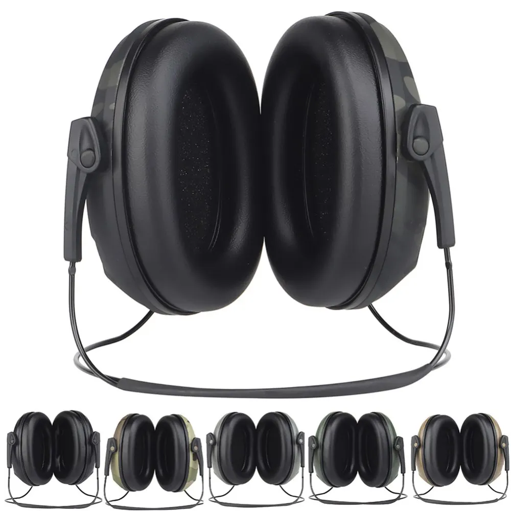 Tactical Earmuffs Noise-cancelling Headphones Rear Hanging Style IPSC Multifunction Protect Ears Noise Reduction Headset