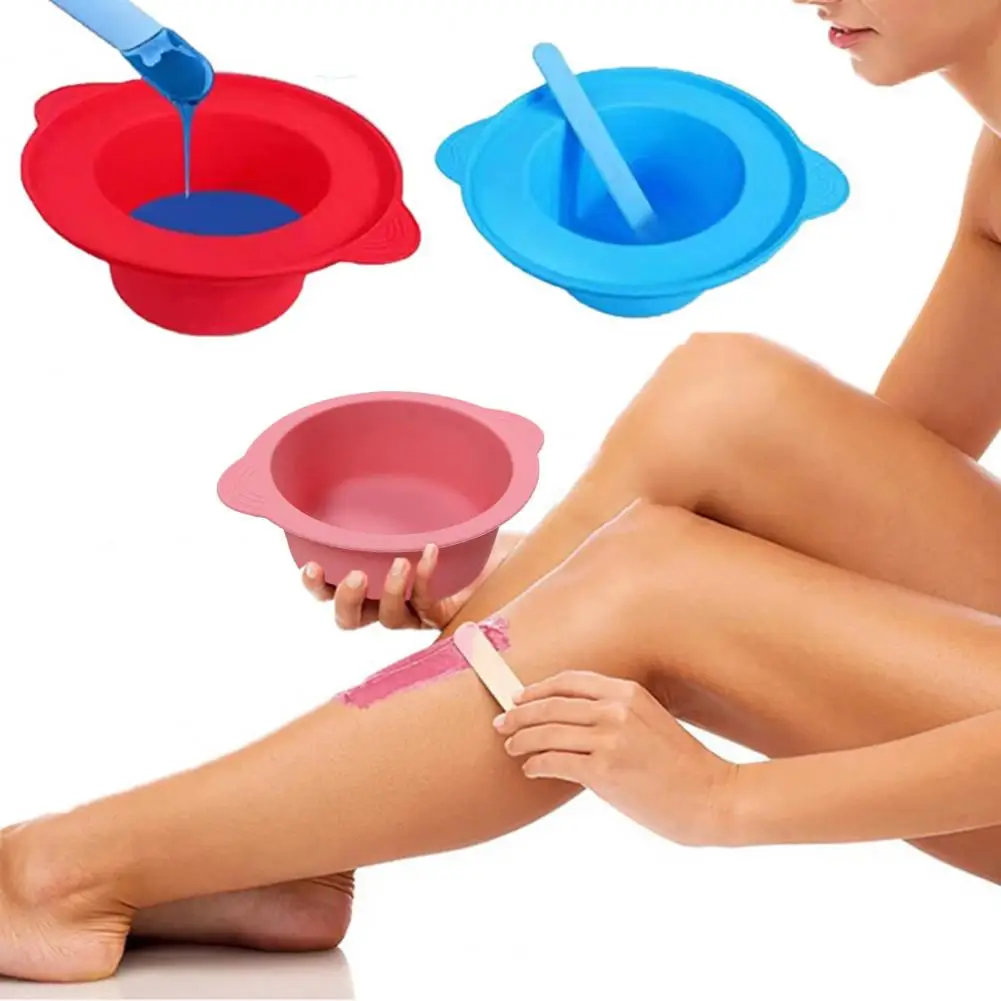 1 Set 400ml Colorful Silicone Face Mask Bowl Mask Stick Big Face Mask Powder Mixing Bowl Spatula Mask Brush Skin Care Set