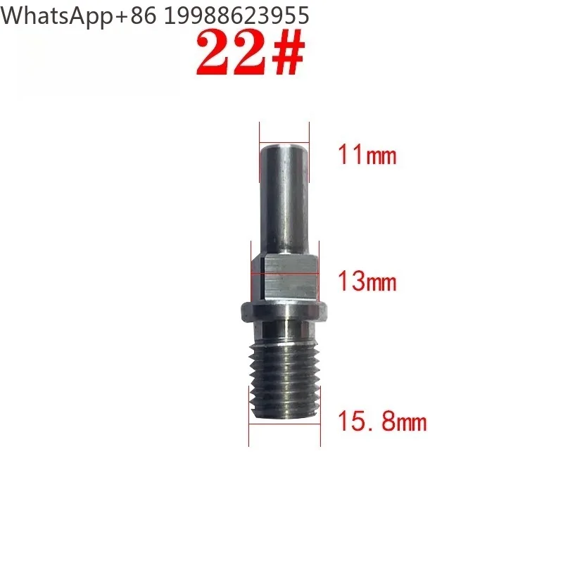 Suitable for 12#22#32#stainless steel small square shaft, meat grinder cross knife, turtle back knife, universal knife shaft