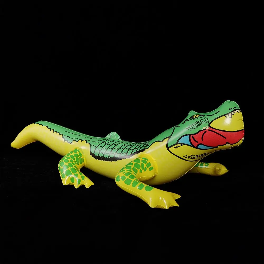 2Pcs PVC Schwimmen Pool Blow Up Lustige Wasser Spielzeug Aufblasbare Spielzeug Aufblasbare Krokodil Krokodil Spielzeug Alligator Ballon