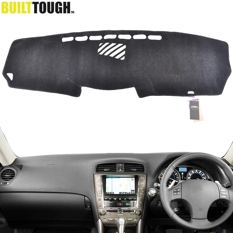 Xukey Fit For Lexus IS250 IS350 ISF IS250C 2006 - 2013 Dashmat Dash Mat Dashboard Cover Pad Sun Shade Dash Board Cover Carpet