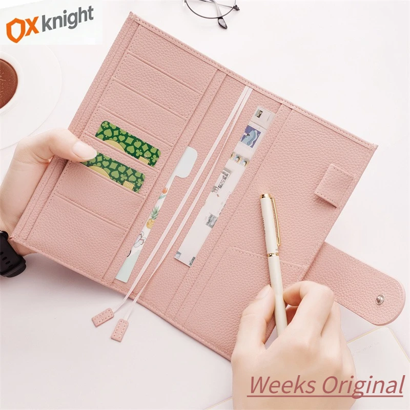ox-knight-2026-nuovo-planner-in-pelle-con-grana-litchi-copertina-originale-per-hobonichi-con-tasca-posteriore-e-doppia-chiusura-a-moschettone-diario