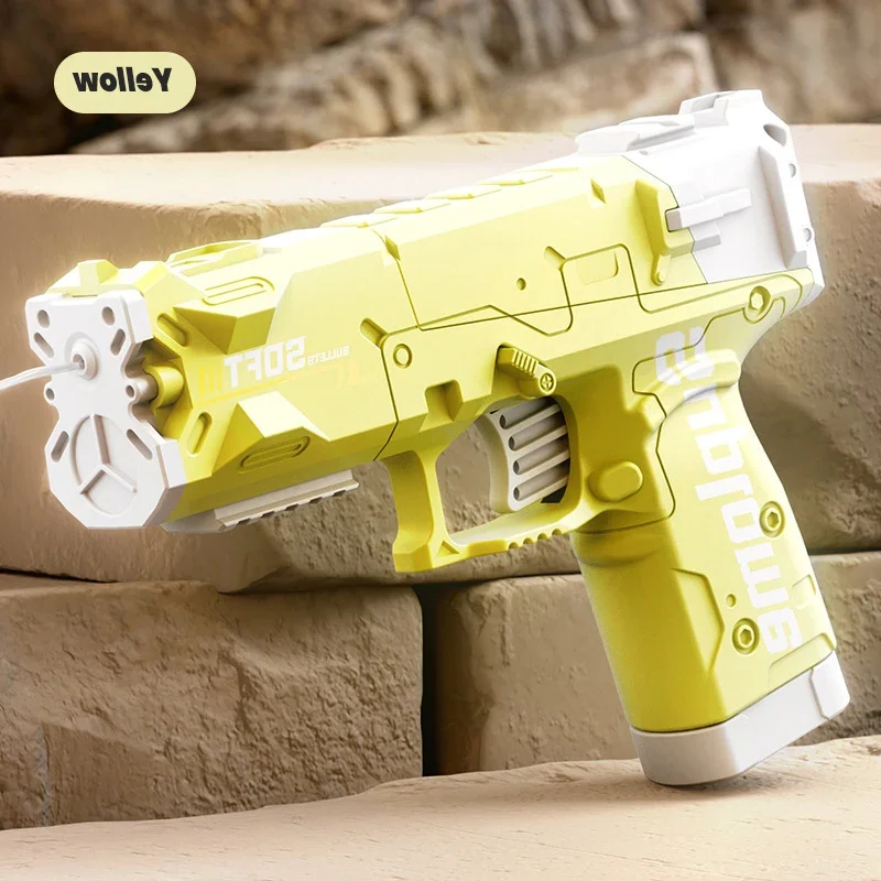  Mini Ice explosion Glock Water Gun Outdoor Toy Manual Pistol Shooting Game Water Play Summer Beach Pool Toys For Kids Boys Gifts 