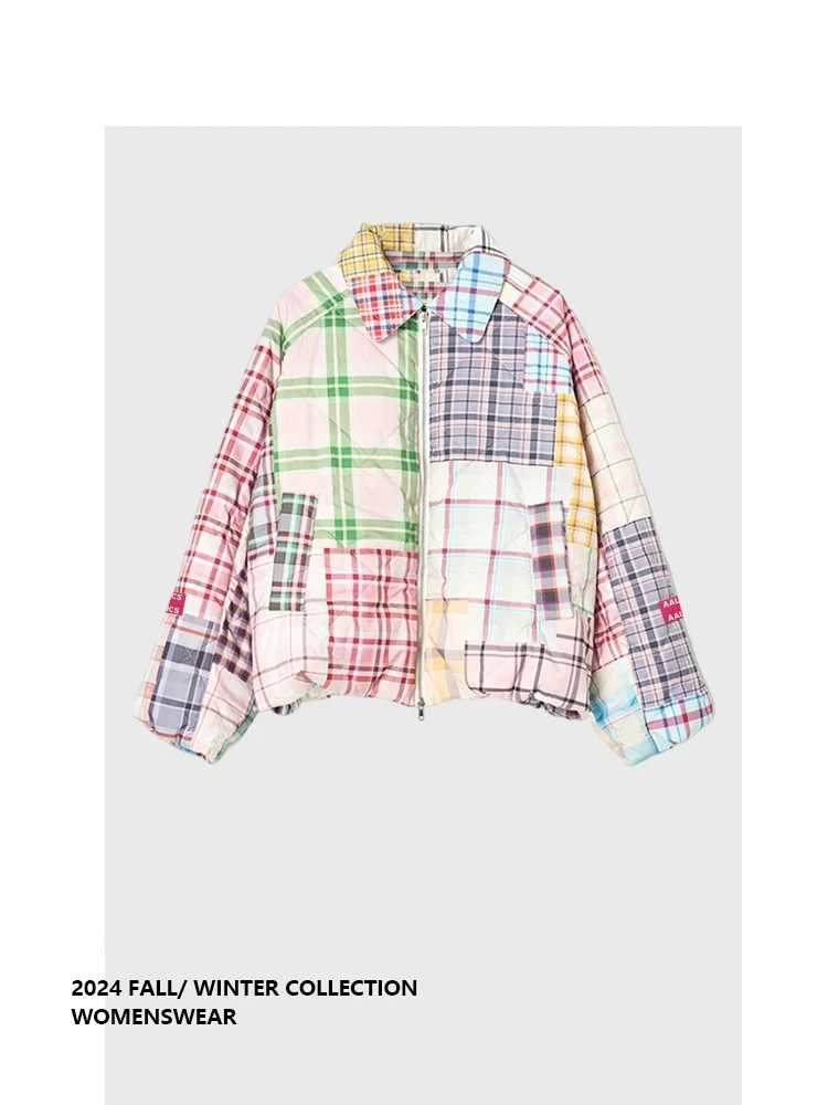 

Легкая хлопковая куртка Forever 2 Light Airy с уникальным цветовым дизайном, идеальная для осени и зимы, для повседневной носки, свободного кроя.