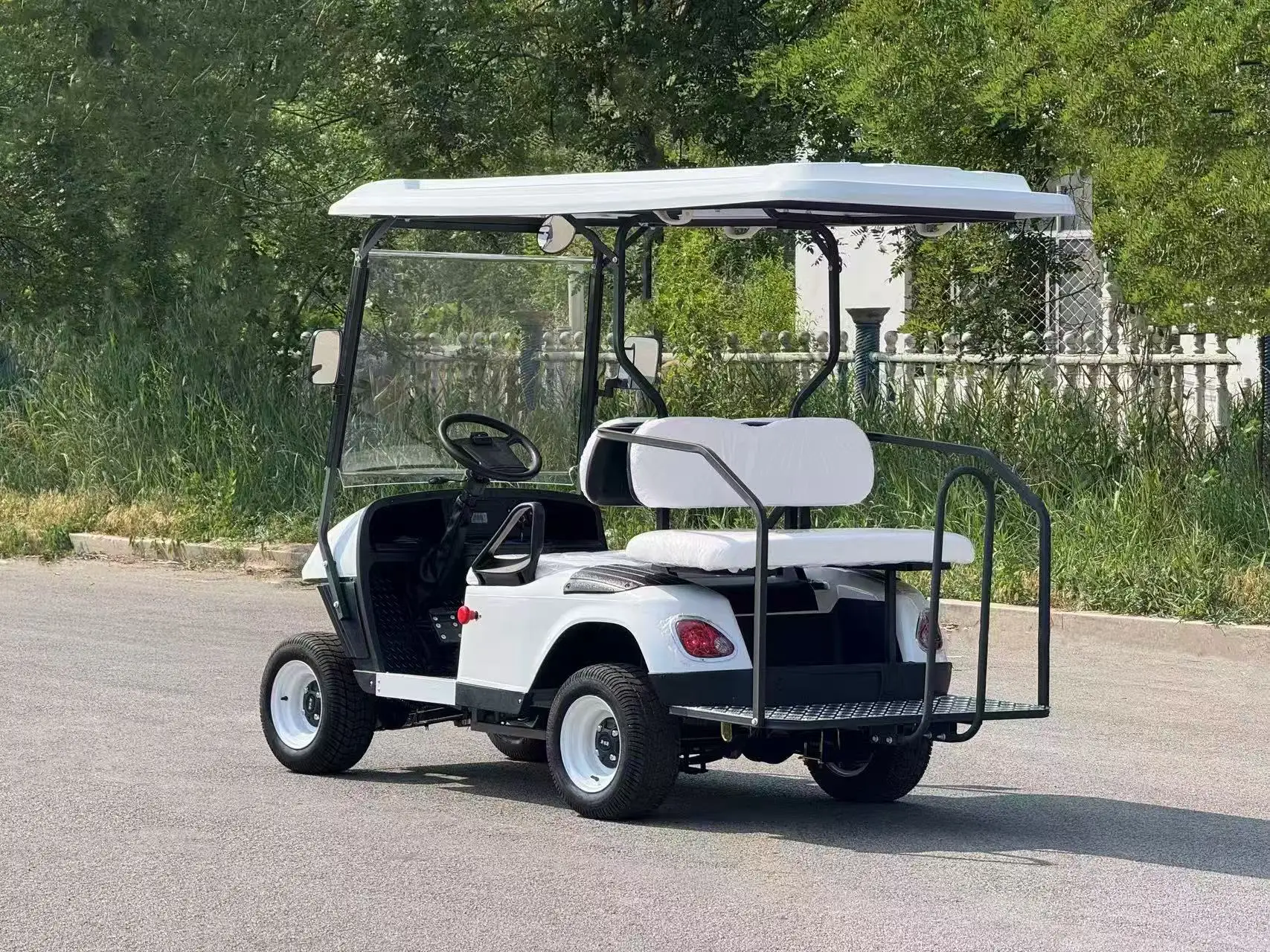 4 Wheel Electric Golf Cart Off Road Utility Buggy Villa Resort Sightseeing Beach Car For Adults - view 4