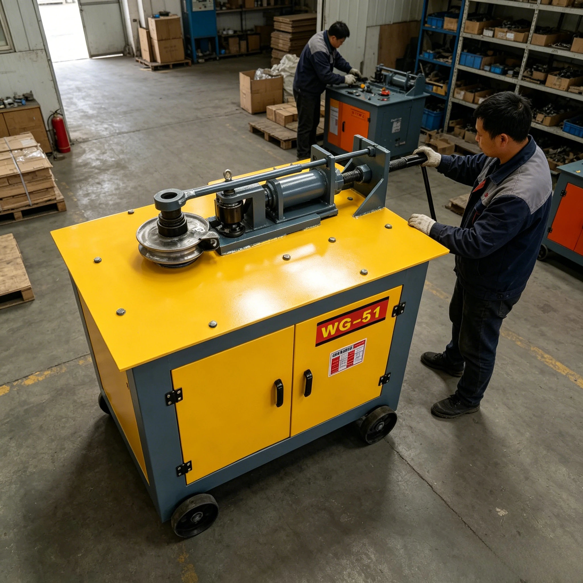 Hydraulic Pipe Bender 12 Ton - Dobladora de Tubos Hidráulica Personalizada de