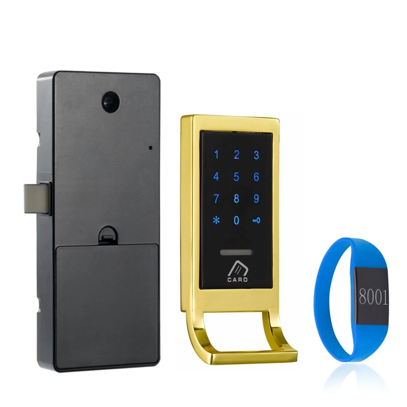 Sauna password swimming pool cabinet lock with handle