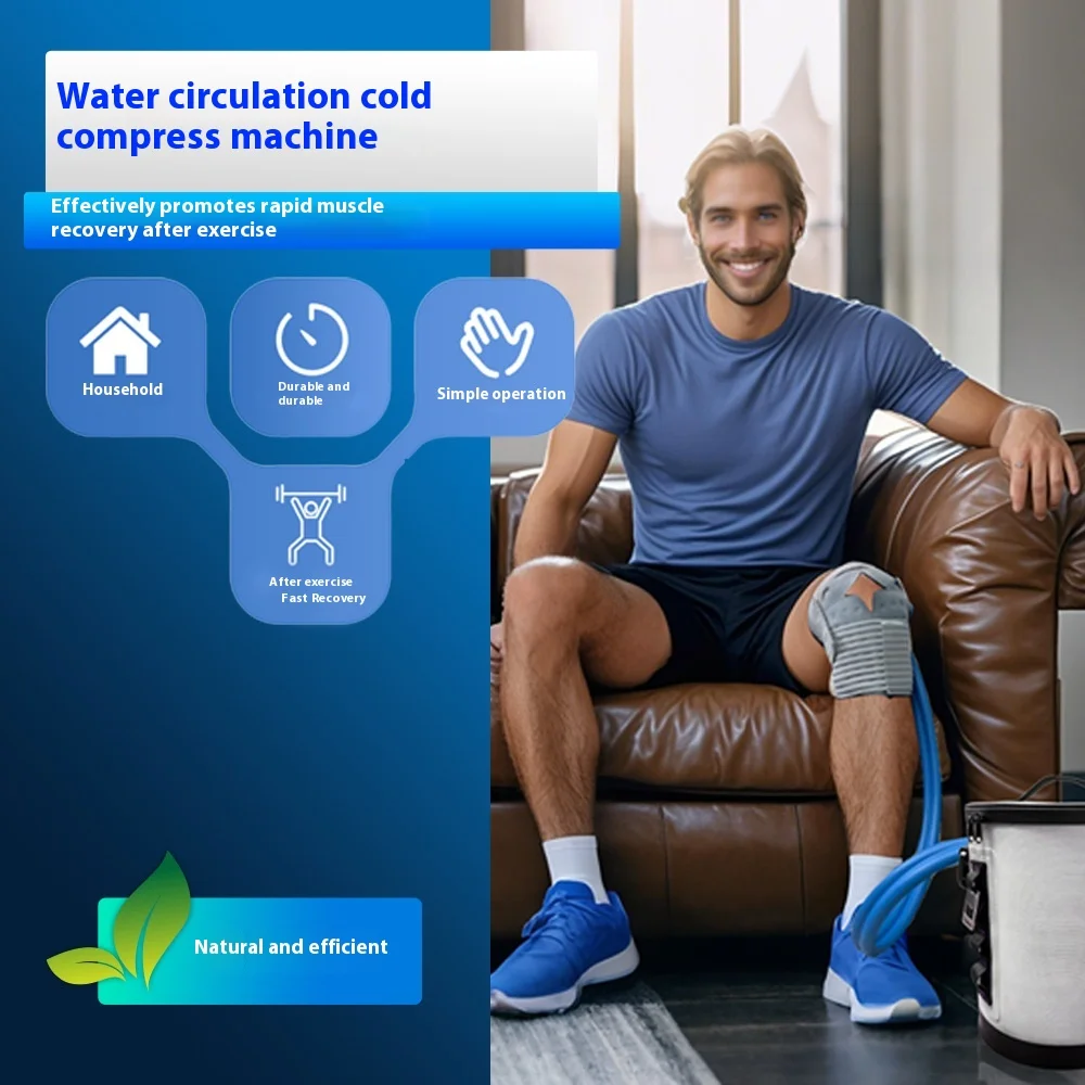 

Hot Selling Portable Cold Therapy System Massage Products-Portable Cold Compress Ice Compress Machine for Body Knee Application