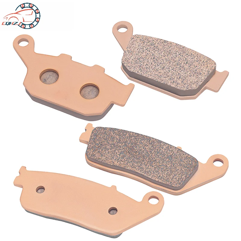 CQHZJ Motorcycle Front Rear Brake Pads Copper Sintered For SUZUKI GW250S F GSX250R DL250 TR300 Bikes Accessories