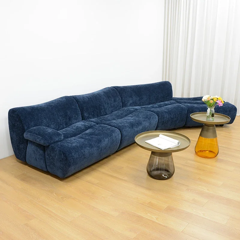 

-Итальянский дизайнерский диван для гостиной, креативный комбинированный набор диванов с дугой для вестибюля отеля в квартире