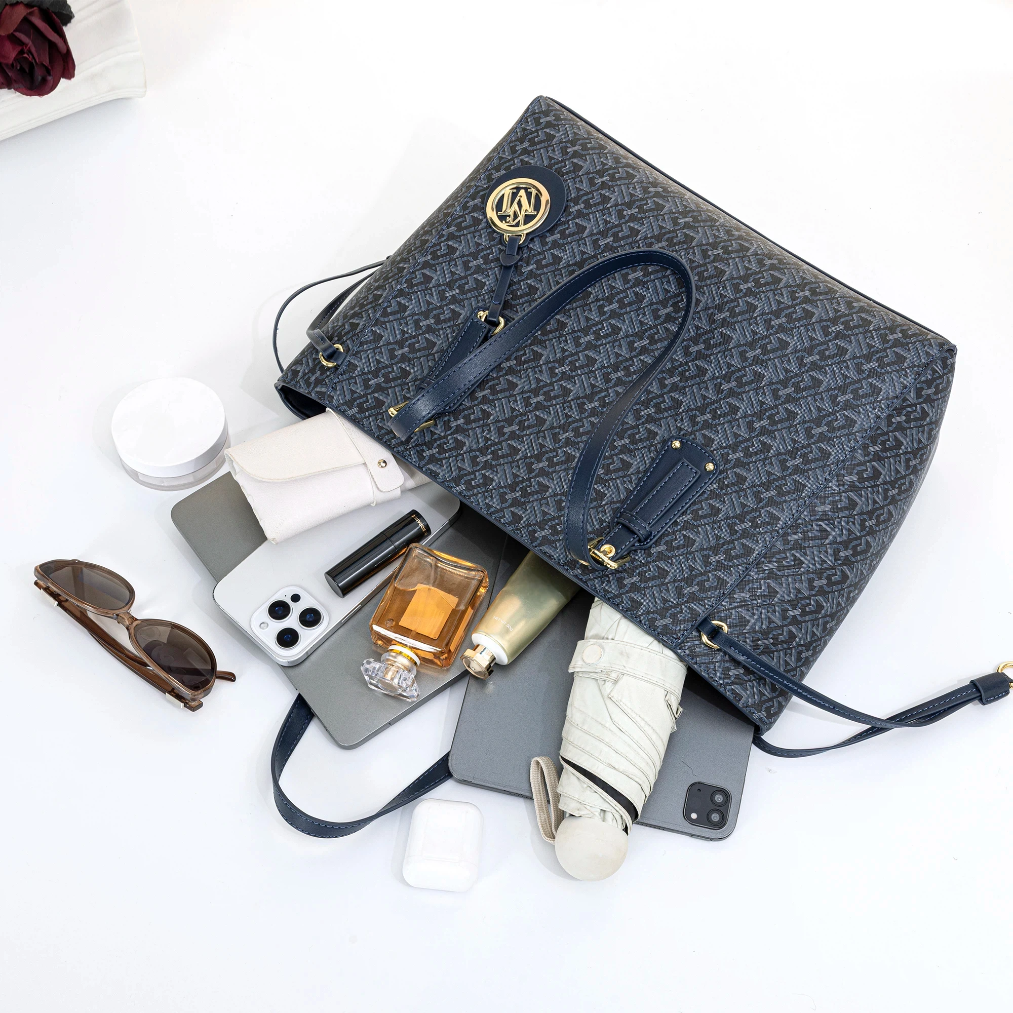 Vintage Workplace Tote Bag, Li - Luxury Bags Old Money recension och pris