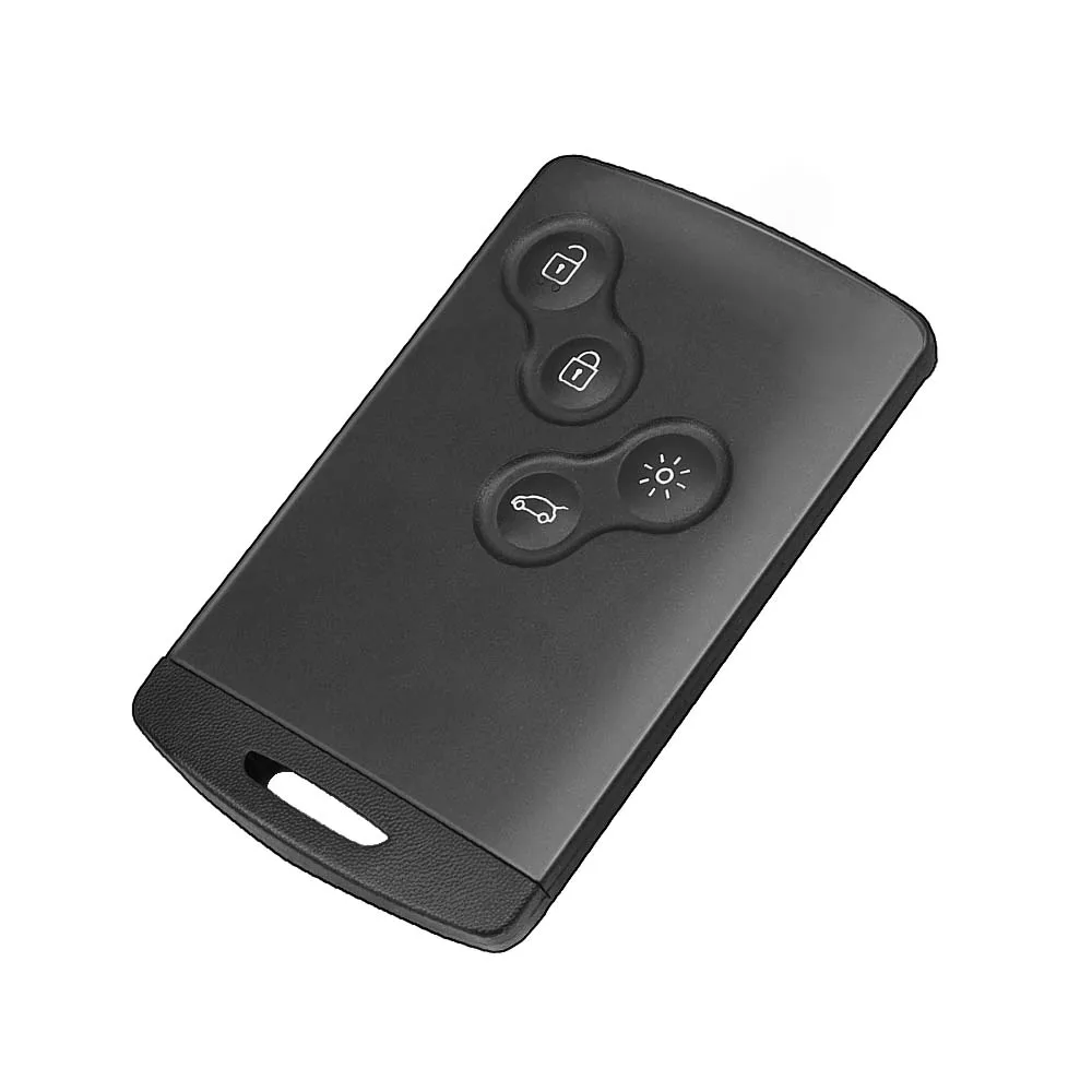 SilKY Car Remote Control Key For Renault Megane III Laguna III Scenic Koleos ID46 PCF7941 Non-Hands Free 433ASK Card