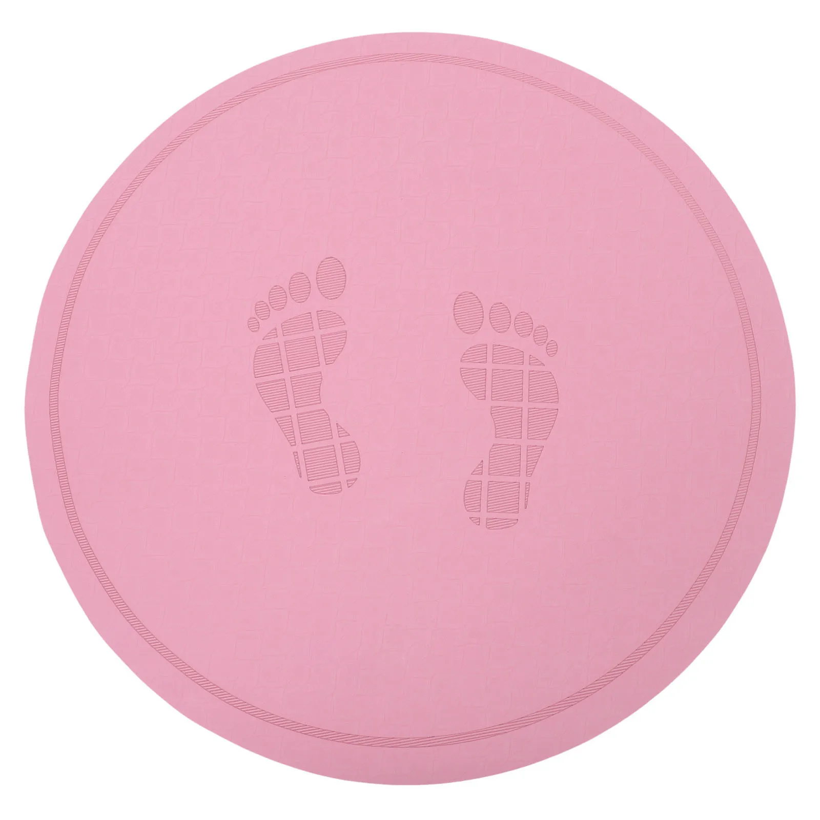 

Round Workout Mat Indoor Jump Rope Cushion Non Slip Shockproof for Exercise Gym Fitness Mat Household Skipping Decorative