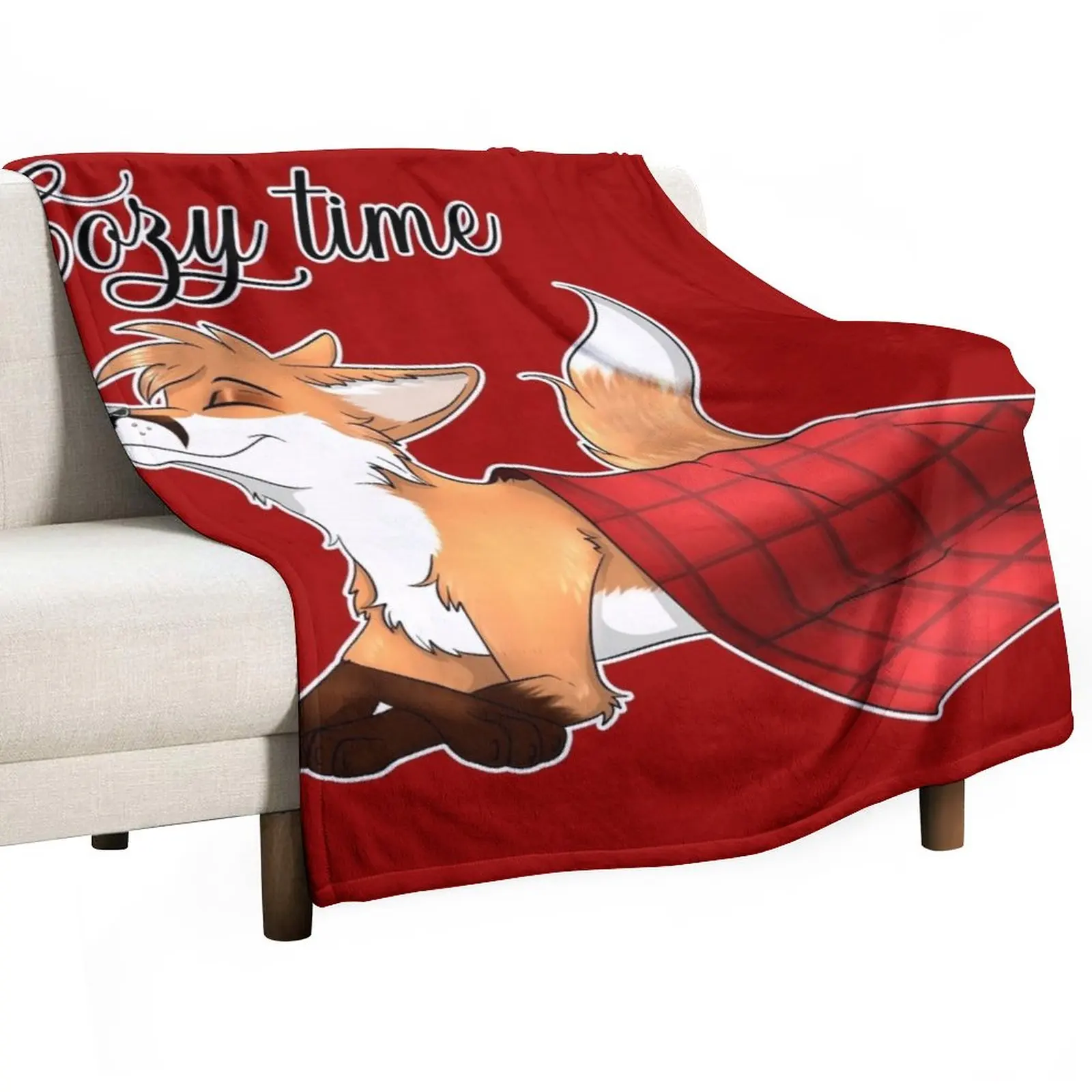 

Cozy Time Foxy Blanket Throw Blanket Giant Sofa Blanket Comforter Baby For Sofa Thin