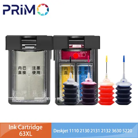 Doldurulabilir 62 62XL Mürekkep Kartuşu HP62XL için Yeniden Üretilmiş HP 5540 5640 7640 5646 5546 5541 5542 5543 Officejet 5740 Yazıcı