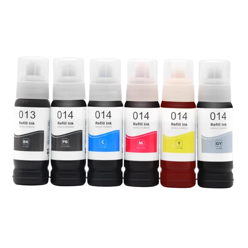 Refill dye ink kit For Epson 115 012 014 114 552 009 011 013 Dye for Epson L8168 L8188 ET-8500 ET-8550 L8160 L8180 Printer Ink