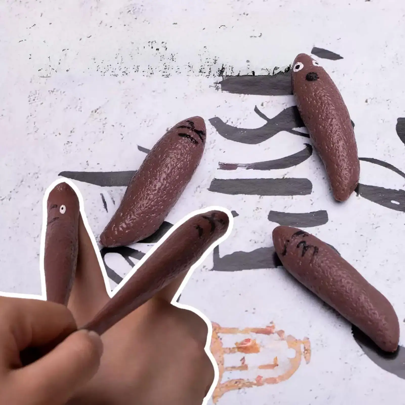 うんこいたずら 気持ち悪いいたずら ギャグおもちゃ うんこ感情 フィジェットおもちゃ パロディーグッズ パーティーギフト クリスマスプレゼント エイプリルフール