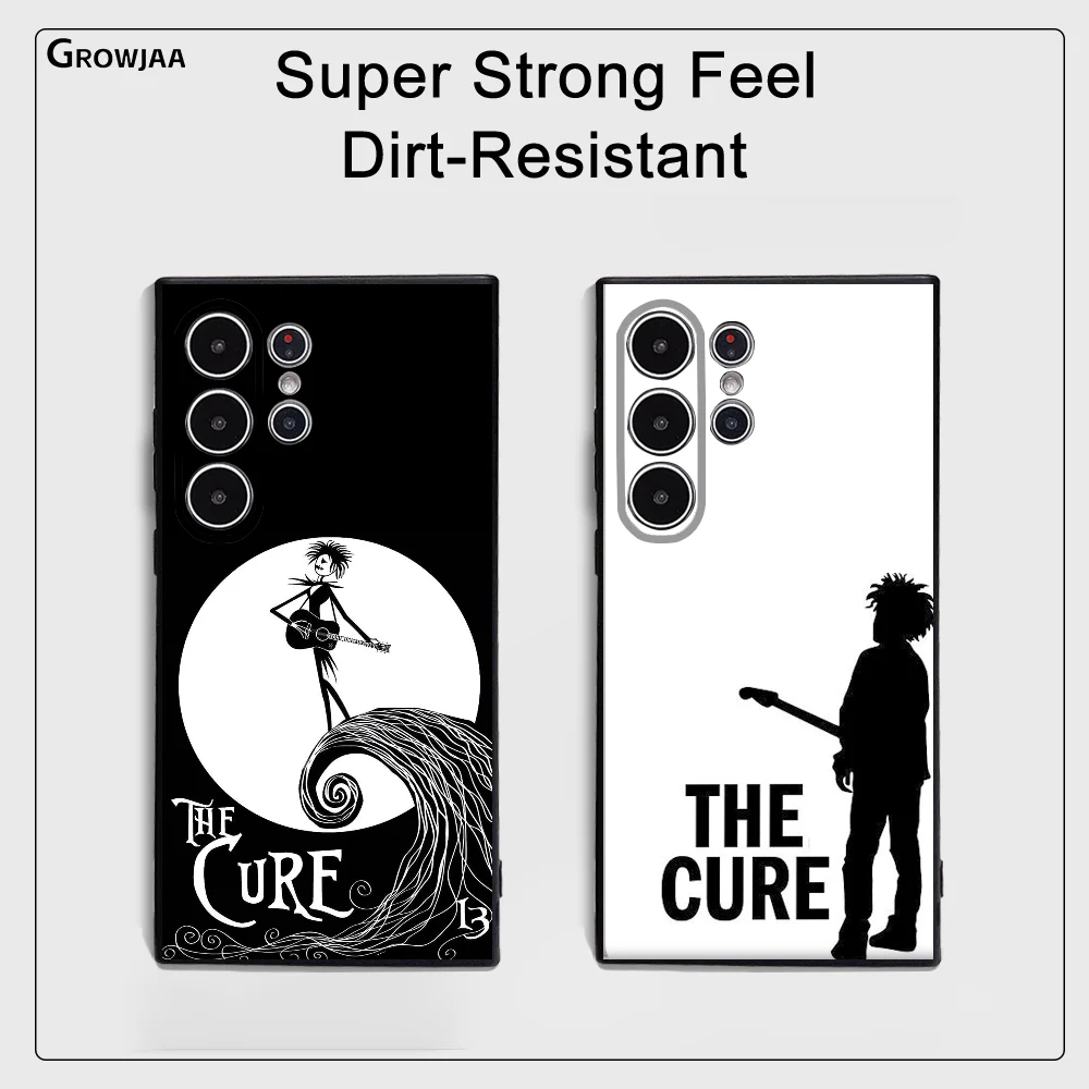 

The C-CureS Phone Case Samsung Galaxy S25 S24 S22 S23 Ultra S21 S20 Plus 5G Frosted Non-Slip Full Cover Soft Case