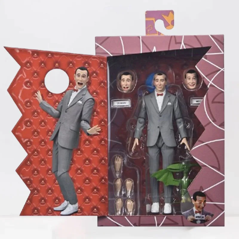 

NECA 50015 Pee-wee Herman Figure Ultimate Pee-wee Herman Action Figuras Toys Anime 7-Inch Model Doll Ornament Original Kids Gift