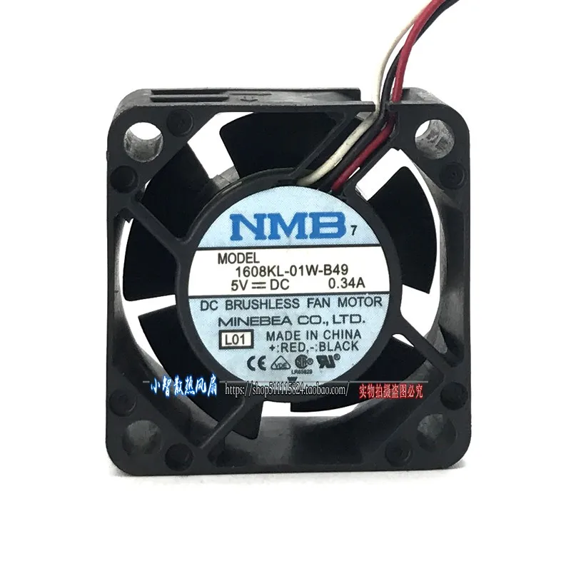 ORIGINAL 1608KL-01W-B49 5V 0.34A 4020 40*40*20mm NUEVO RADIADOR DE VENTILADOR DE REFRIGERACIÓN