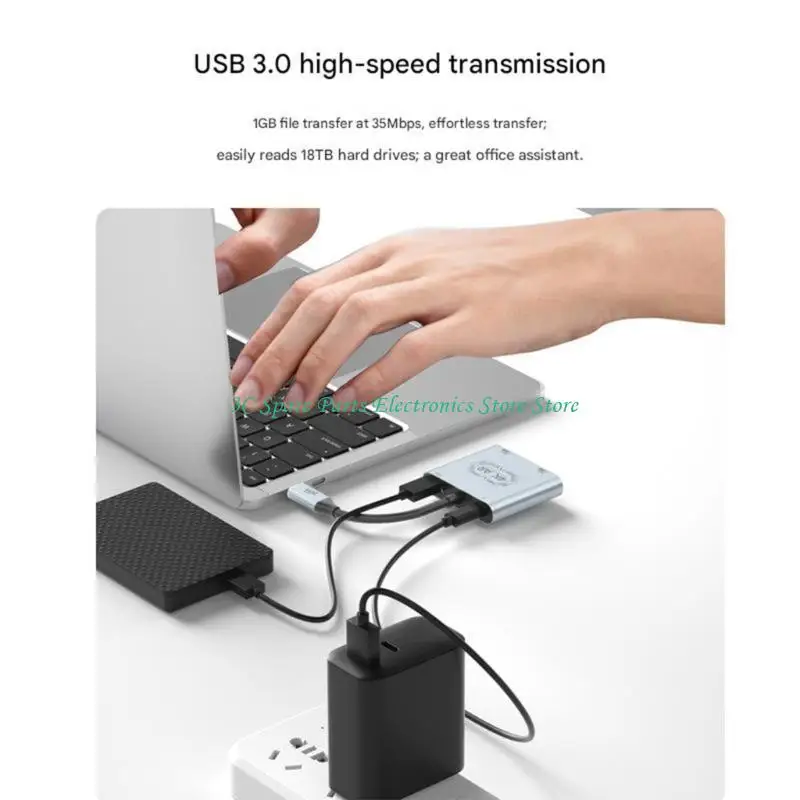 

Многоцелевой USB-конвертер SZ C с поддержкой быстрой зарядки, передачи данных 5 Гбит/с, поддержка очков AR