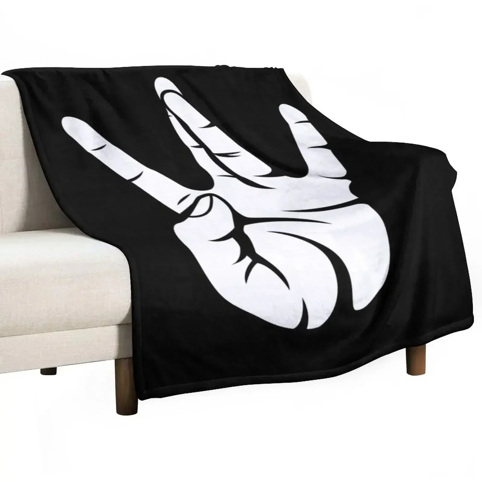 Westside West Coast Rap Hip Hop Hand Sign Throw Blanket Tourist Furry Hairy Moving Luxury Throw Decoratives Blankets