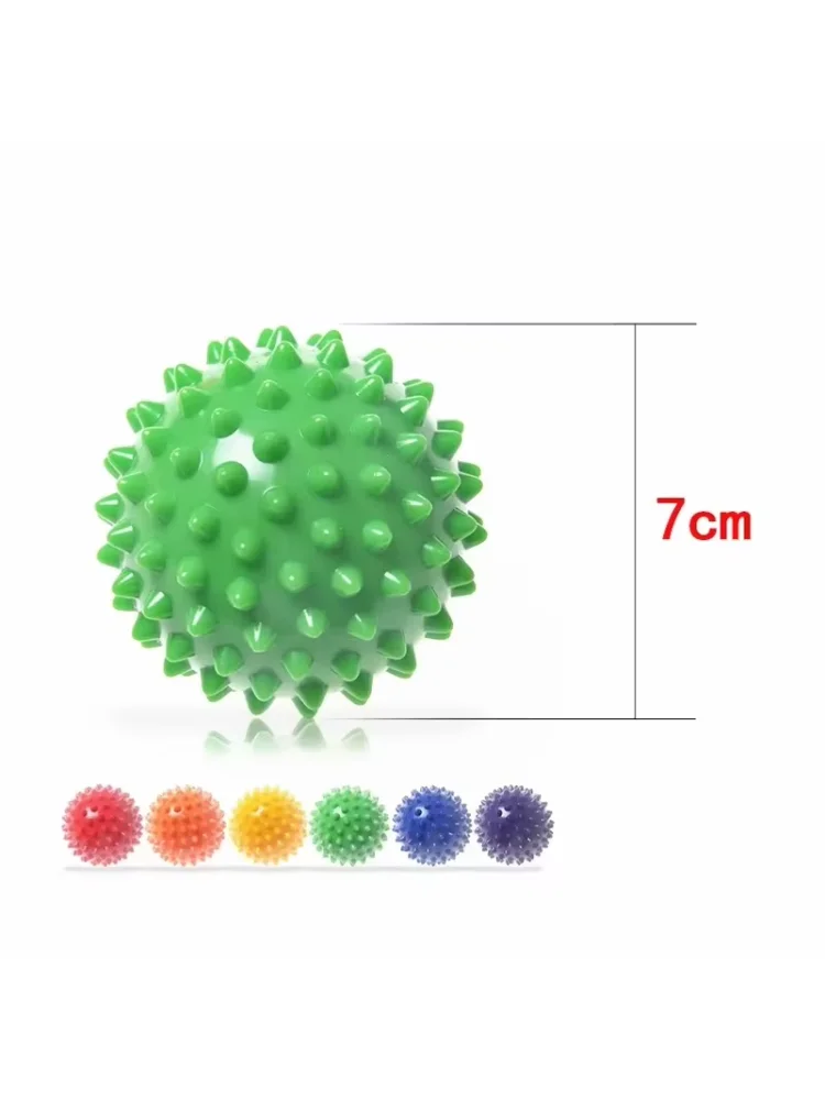 Fitness Physiotherapy PVC Ball Hard Spiked Massage Ball Relieve Plantar Fasciitis Portable Equipment Body Building Sports
