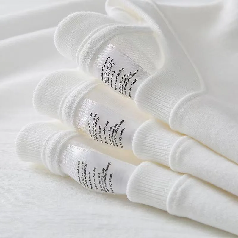 Women's Clothing Casual Loose Solid Long Sleeve T-Shirt Spring Autumn Office Lady O-Neck Cotton Pullovers